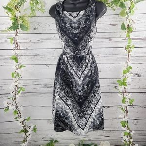 Loft Sleeveless Fit and Flare Dress